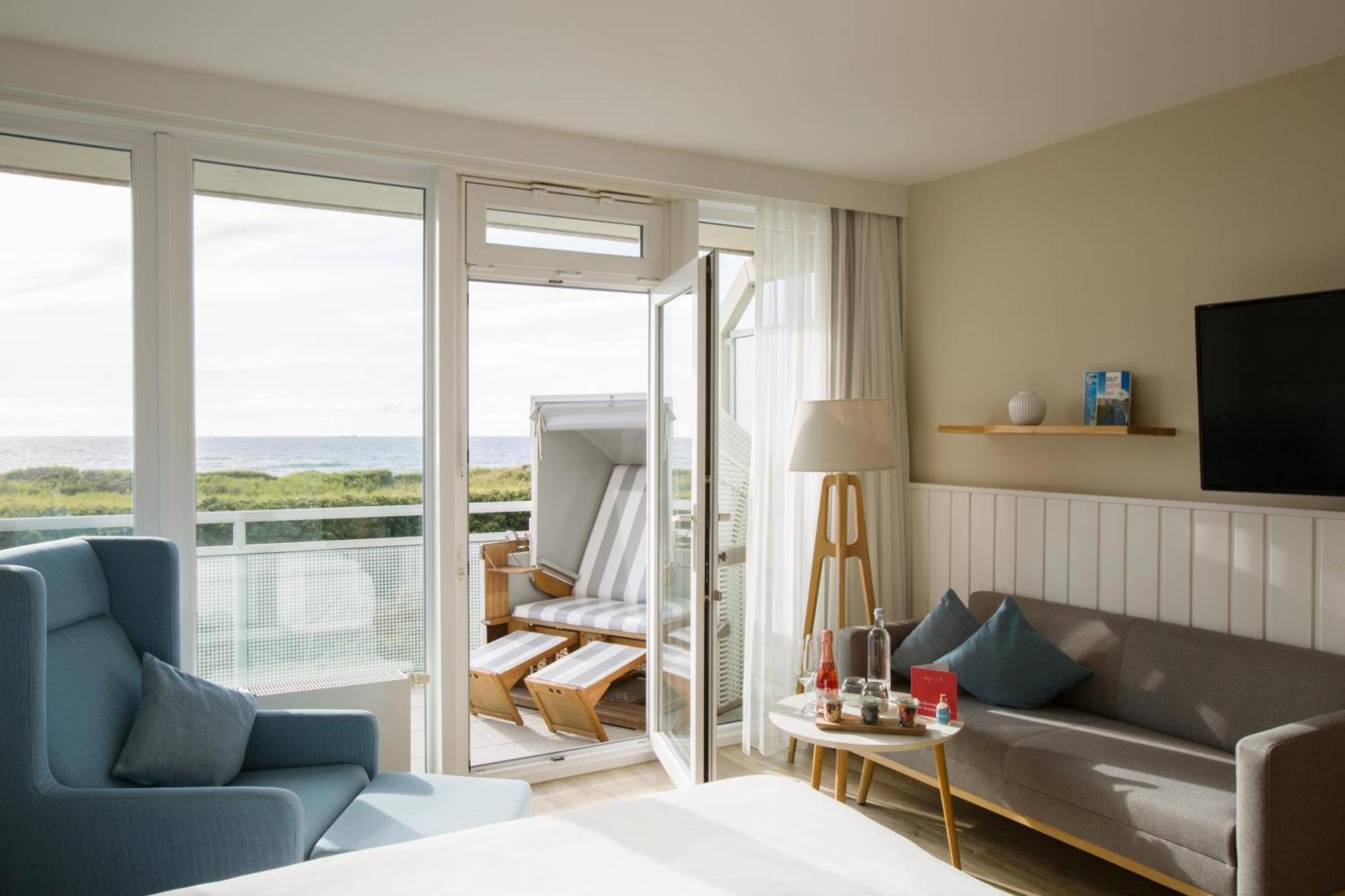 ווסטרלנד Wyn. Strandhotel Sylt מראה חיצוני תמונה